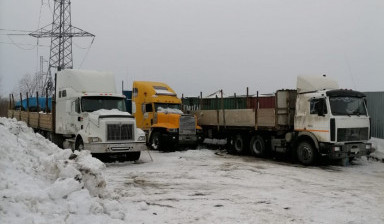 Перевозка грузов по Сахалину. Бортовые полуприцепы