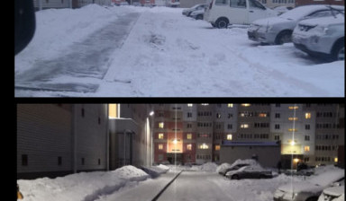 Уборка территории от снега, планировка, фрезеровка