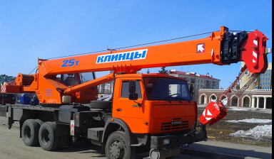 Аренда услуги автокрана от 25 до 70т