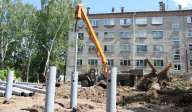 Услуги Убм-85, ямобур. Шнековое бурение.