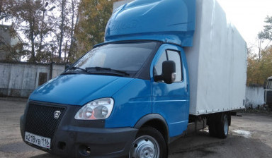 Перевозка грузов на тентованной Газели.