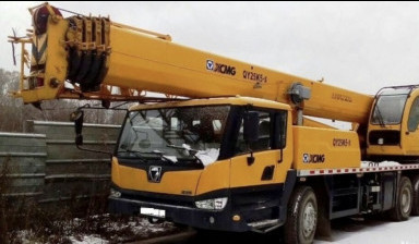 Аренда автокрана с монтажной корзиной.