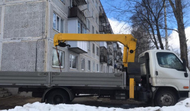 Грузоперевозки на манипуляторе с краном