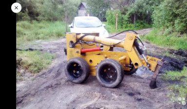 Услуги мини погрузчика. Погрузочные работы.