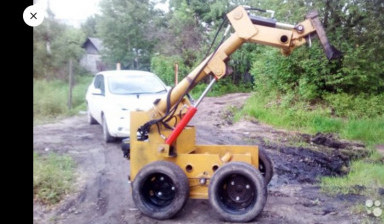 Услуги мини погрузчика. Погрузочные работы.