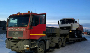 Услуги низкорамного трала. Перевозка негабарита