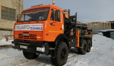 Услуги бурильно крановой машины