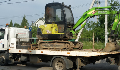 Аренда мини экскаватора 3 тонны