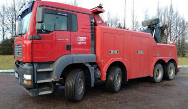 Аренда грузового эвакуатора MAN
