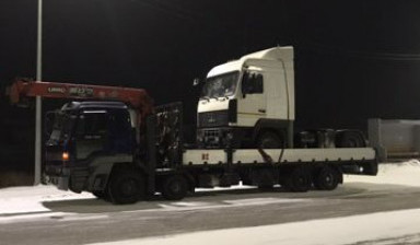 Грузовой эвакуатор 24/7, манипулятор, кран-борт man