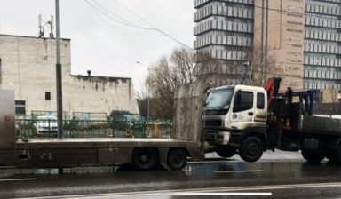 Эвакуатор, Грузовой эвакуатор, низкорамник, трал