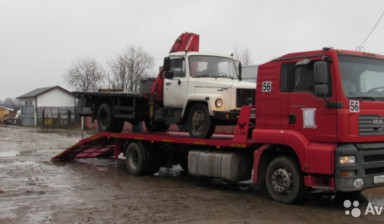Эвакуатор, перевозка спецтехники 7 тонн