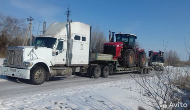 Трал 40т, Эвакуатор, Кран10т, Полуприцеп 13,6 м