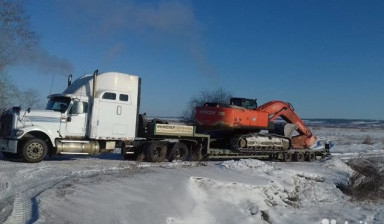 Трал 40т, Эвакуатор, Кран10т, Полуприцеп 13,6 м в Благовещенске