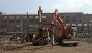 Услуги экскаватора. Автопарк спецтехники.