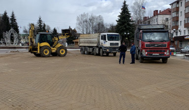 Услуги спецтехники. Экскаватора-погрузчика.
