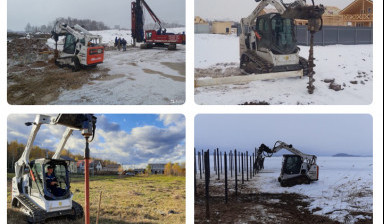 Аренда ямобура гусеничного вездехода Бобкэт