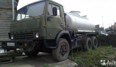 Доставка технической воды. Водовоз