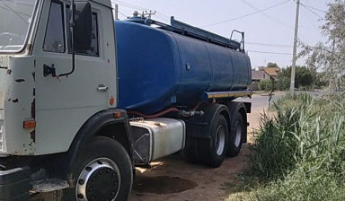 Водовоз. Доставка питьевой воды от 6 до 14 кубов с