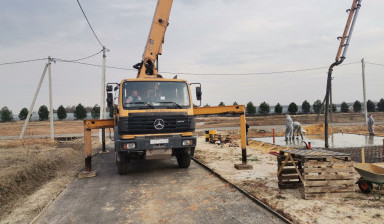 Автобетононасос. Заказ бетононасоса.