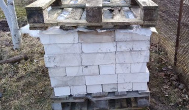 Кирпич новый, шлакобоки