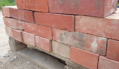Кирпич Немецкий Красный облицовочный