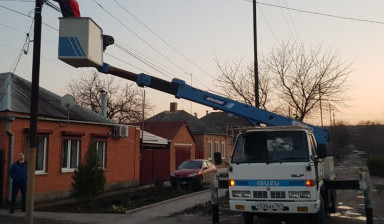Услуги автовышки. Высотные, фасадные работы.