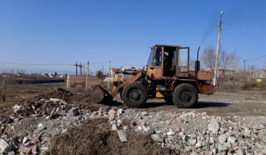 Аренда фронтального погрузчика Планировка погрузка