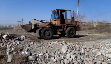 Аренда фронтального погрузчика Планировка погрузка