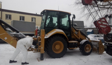 Услуги Аренда Экскаватора - погрузчика с ндс caterpillar
