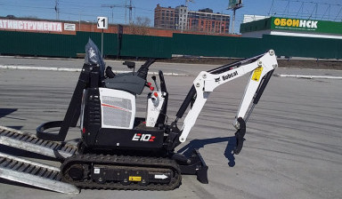 Услуги мини экскаватора Bobcat в Новосибирске