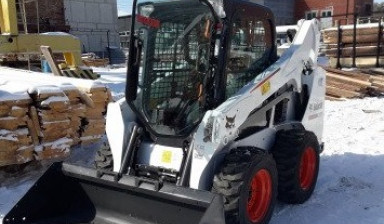 Аренда мини погрузчика bobcat kolesnye