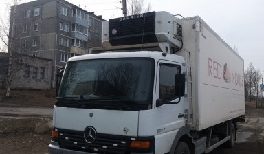 Грузоперевозки до 7 т. Фургон с гидробортом.