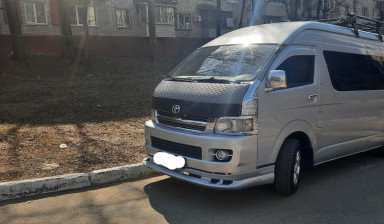 Перевозки пассажиров на микроавтобусе.
