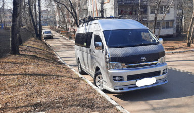 Перевозки пассажиров на микроавтобусе.