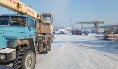 Услуги автокранов