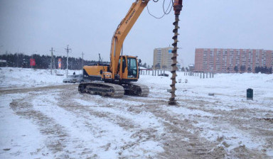 Аренда гидромолота с экскаватором