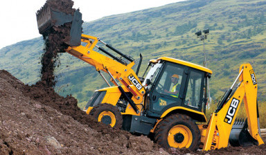Услуги экскаватора погрузчика JCB 3CX