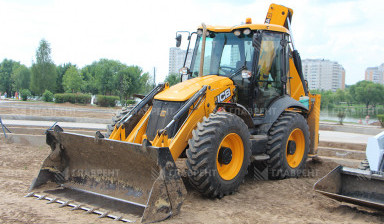 Услуги экскаватора погрузчика JCB 3CX