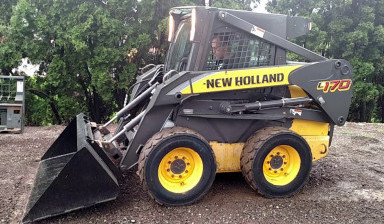 Услуги мини-погрузчика Bobcat, CAT.