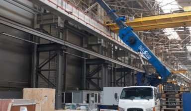 Аренда автовышки 28м. Услуги, заказ. в Нижнем Новгороде