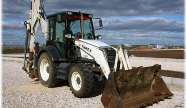 Сдается в аренду эскаватор-погрузчик terex