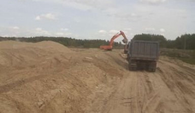 Доставка песка с доставкой