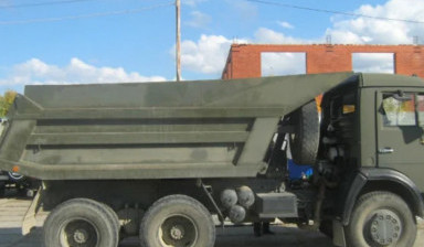 Услуги самосвала. Песок, щебень, торф, грунт.