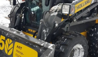 Минипогрузчик New Holland, аренда, услуги