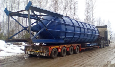 Перевозка негабарита - аренда низкорамного трала