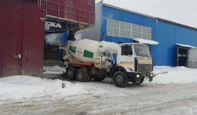 Бетон, раствор с доставкой бетоносмесителем