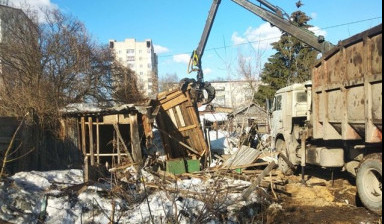 Демонтаж строений