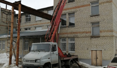 Услуги телескопической автовышки (17 метров)