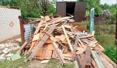 Демонтаж, снос дома, сломаем стены, разберём крышу